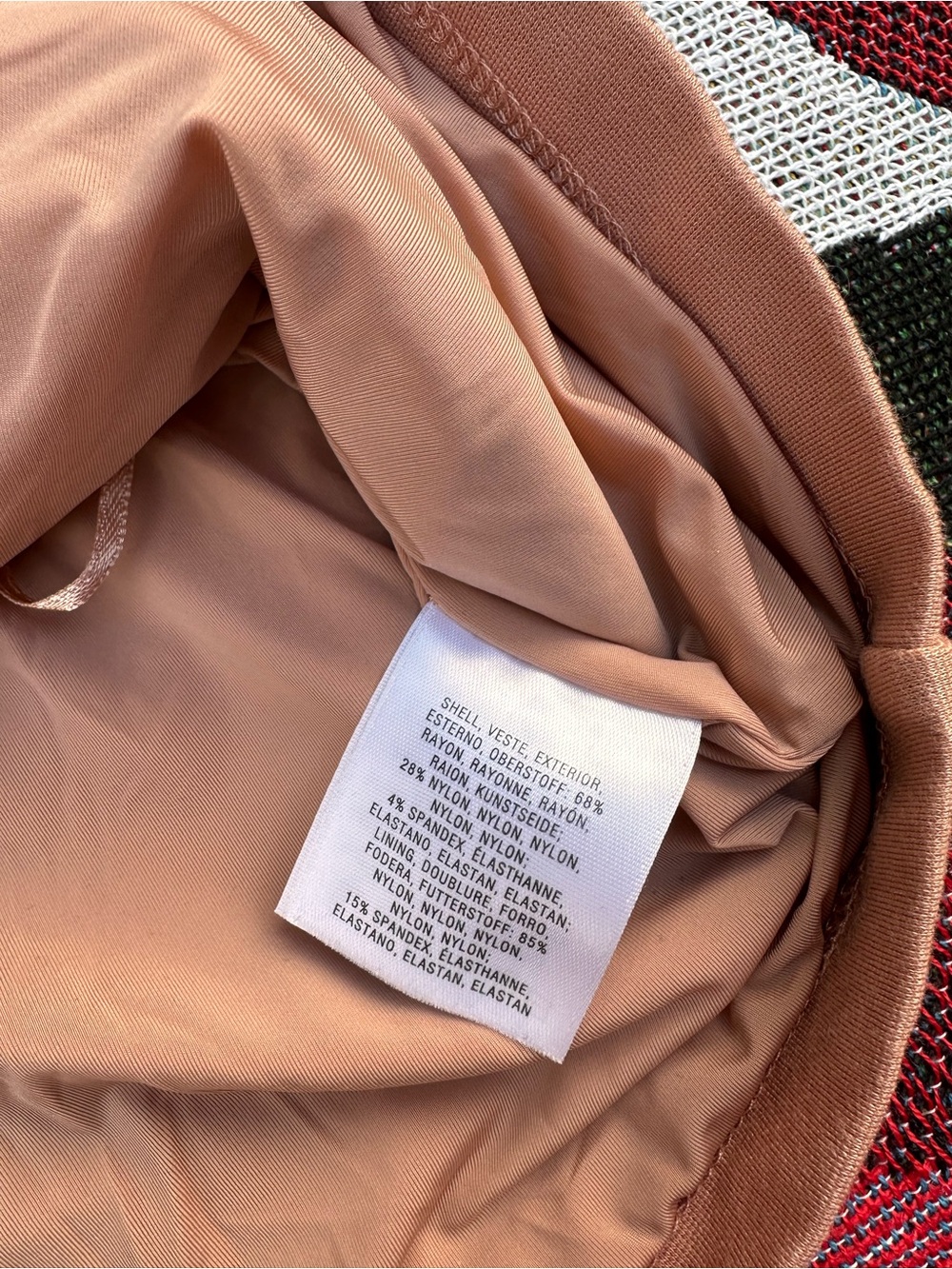 Deletta Anthropologie Off-Shoulder Crop Top Light Pink - Picture 4 of 4